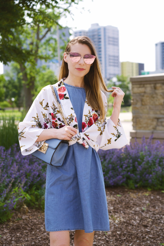 chambray dress