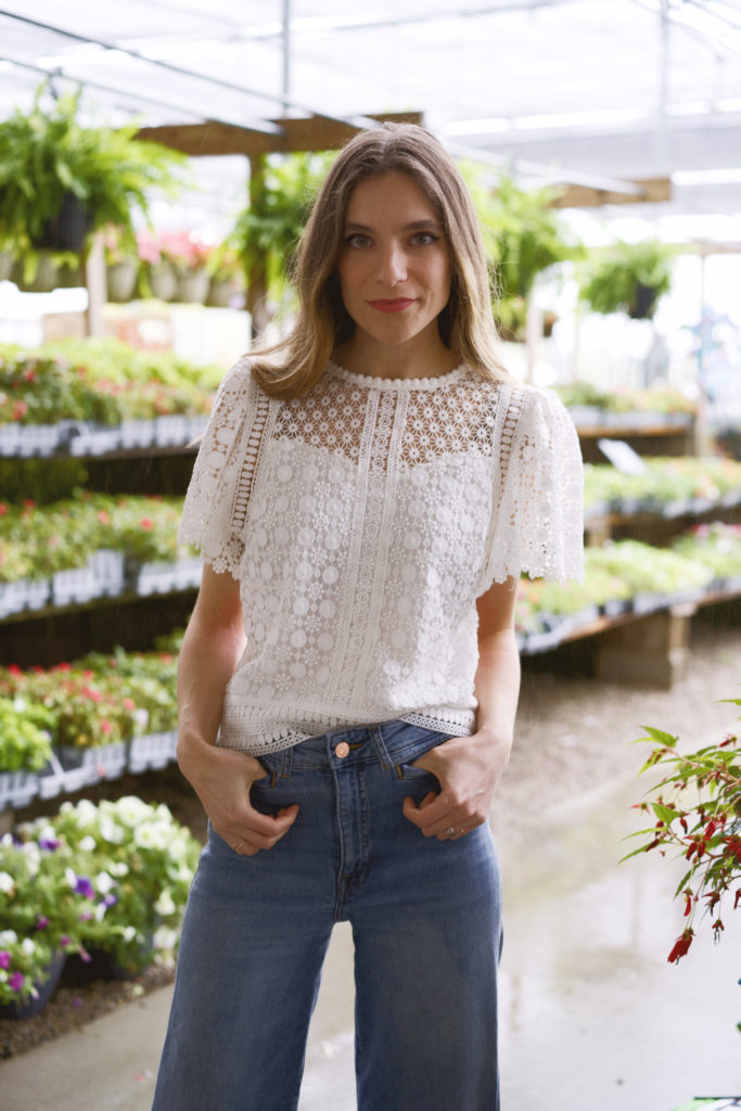 Womens crochet top