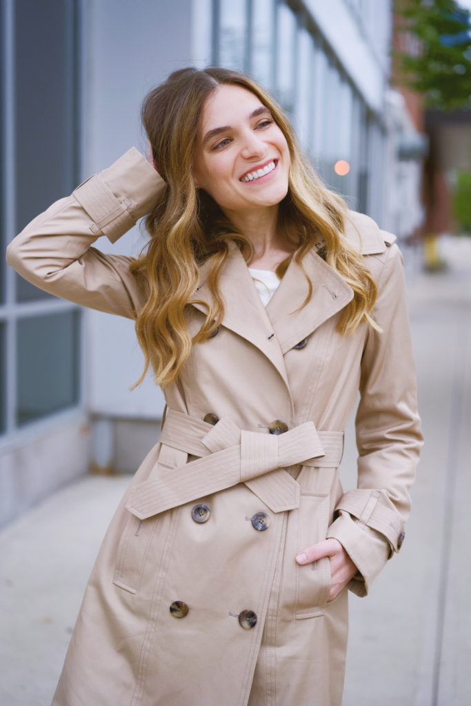 London Fog trench coat