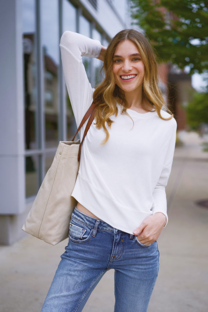 Cupcakes & Cashmere White Sweater