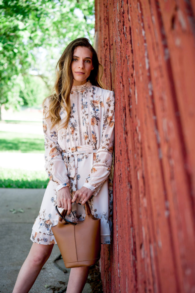 Floral Long Sleeve Dress