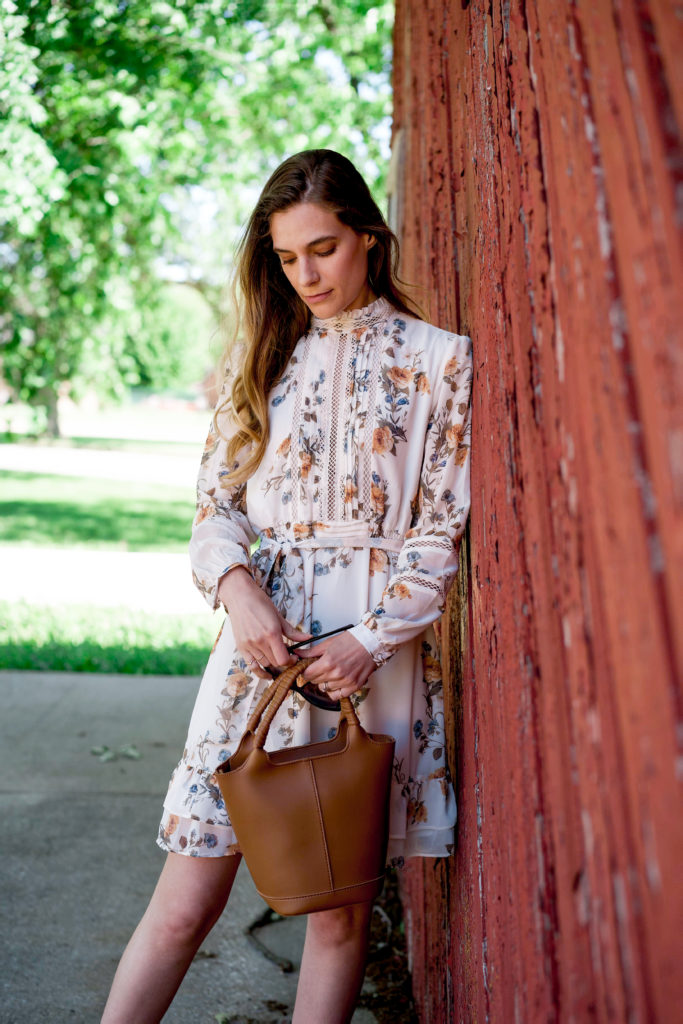 Floral Long Sleeve Dress