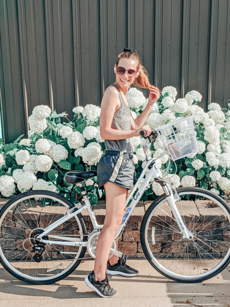 July bike ride outfit