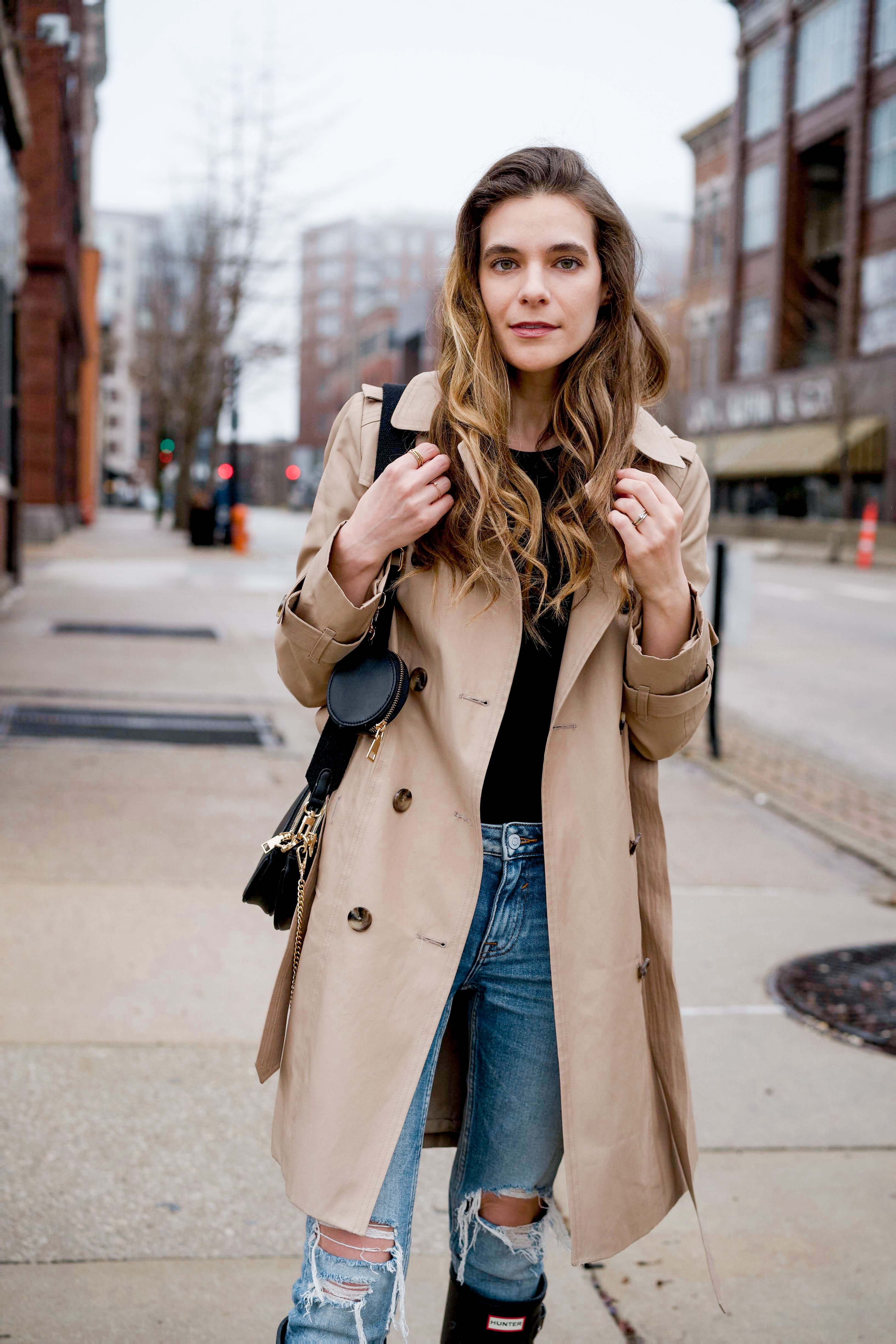 rainy day outfit