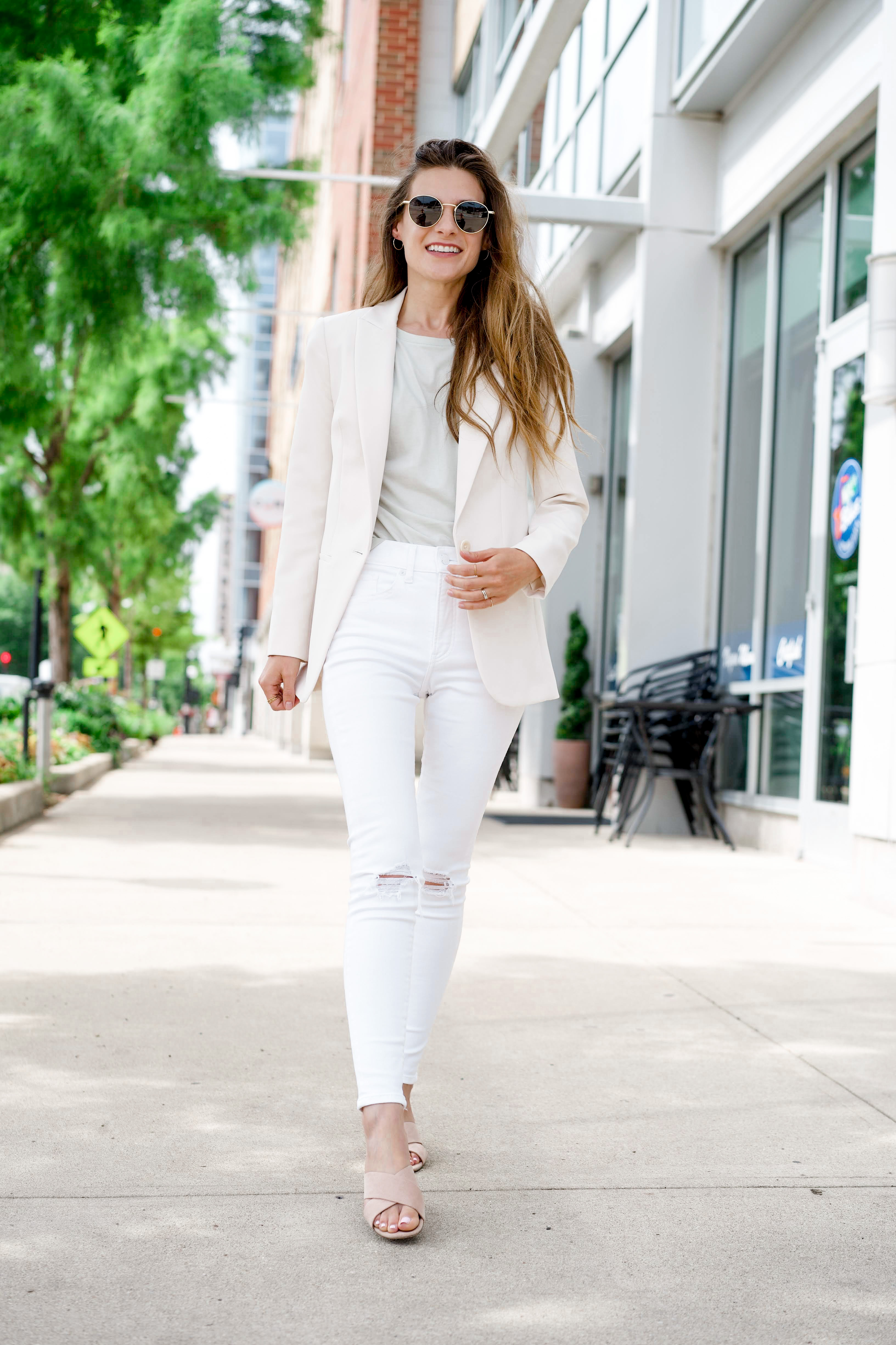 White Monochrome Outfit