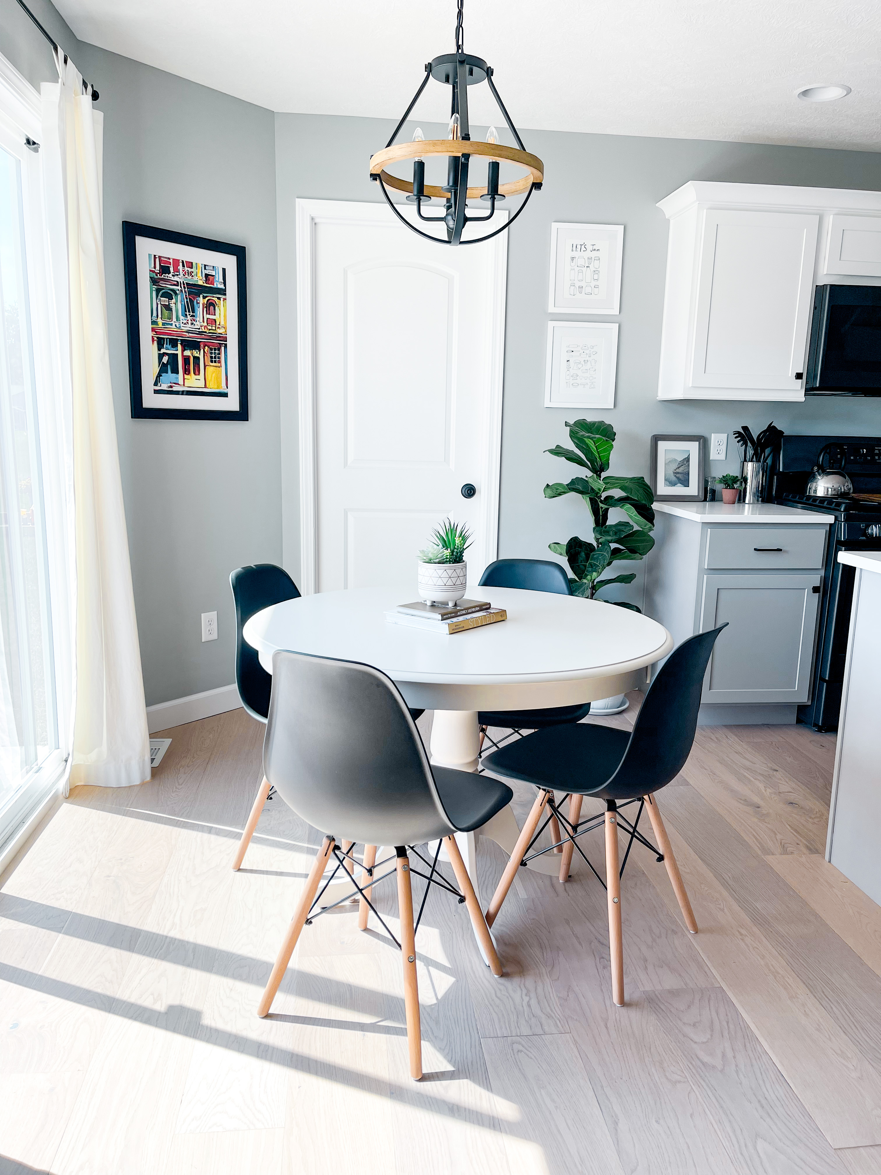 Wayfair round white dining room table