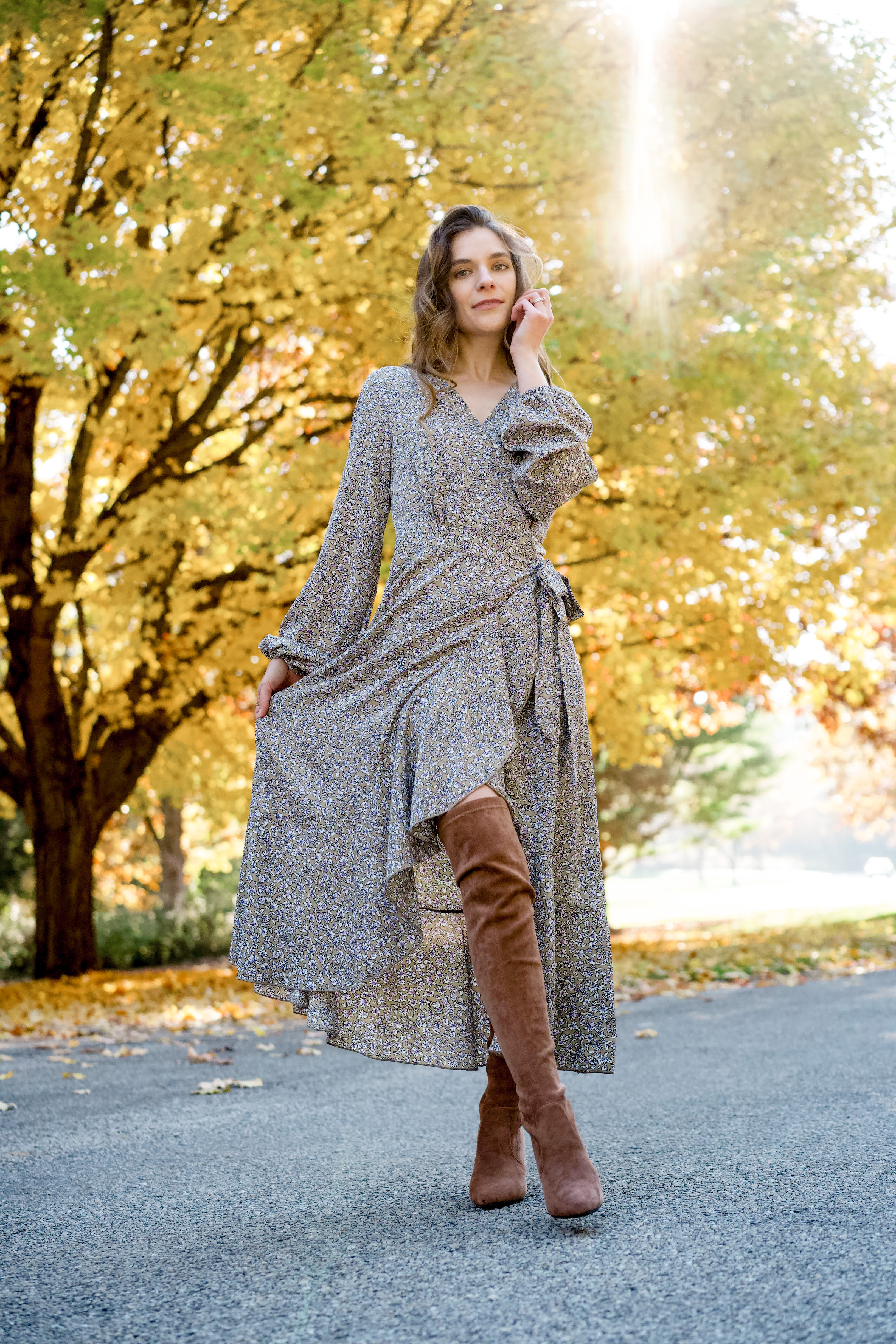 Thanksgiving maxi dress 