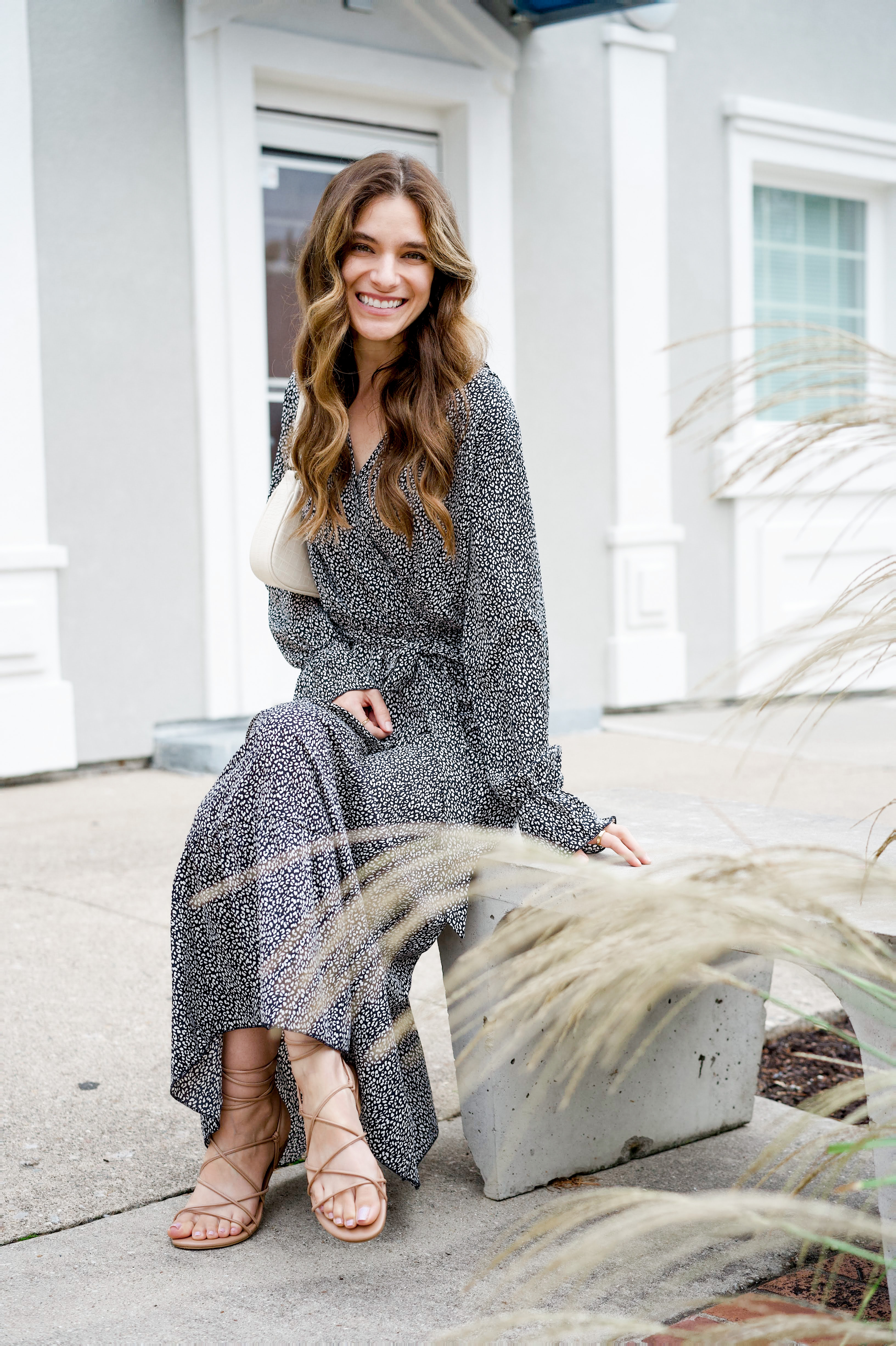 Amazon long sleeve maxi dress 