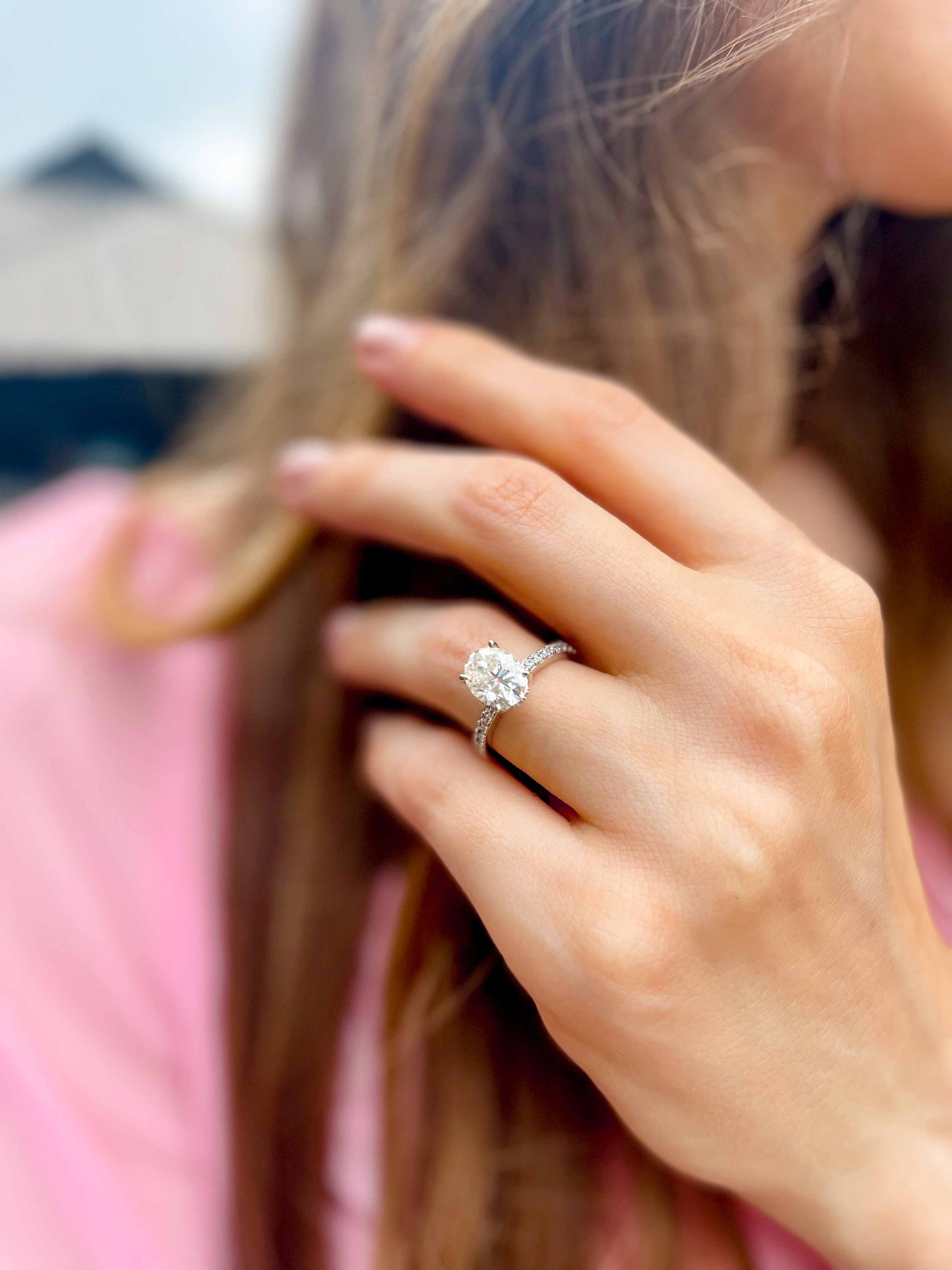 Moissanite Engagement Rings